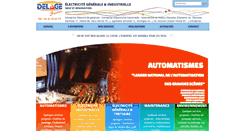 Desktop Screenshot of delage-systemes.com